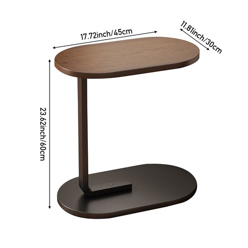 Oval end table bed - oval,