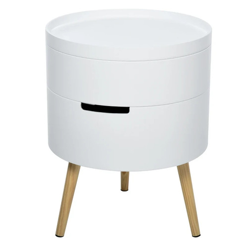 Coffee table round - coffee, end