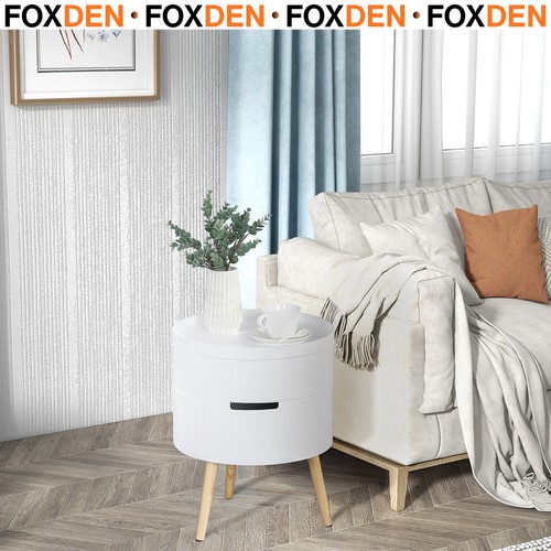 Coffee table round - table, hidden