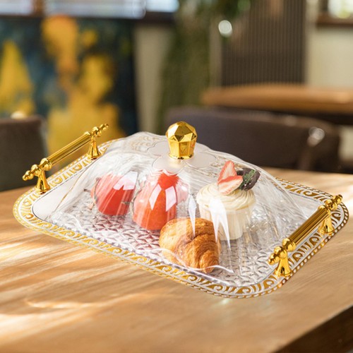 Fruit snack plate - plate, coffee