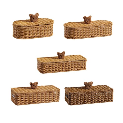 Imitation rattan basket - imitation,