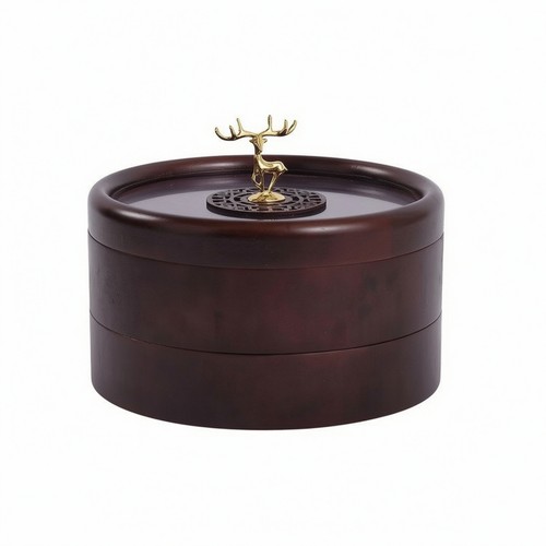 Rubberwood snack storage box - snack,
