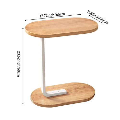 Small shape end - small, side