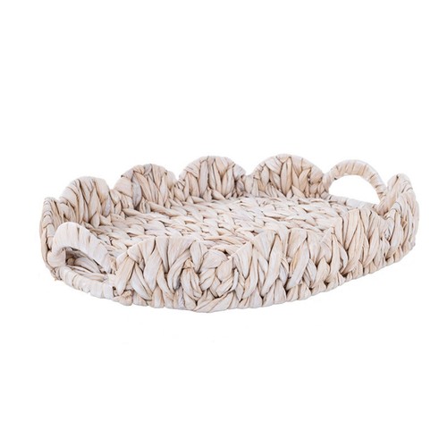 Woven tray basket - woven, slim