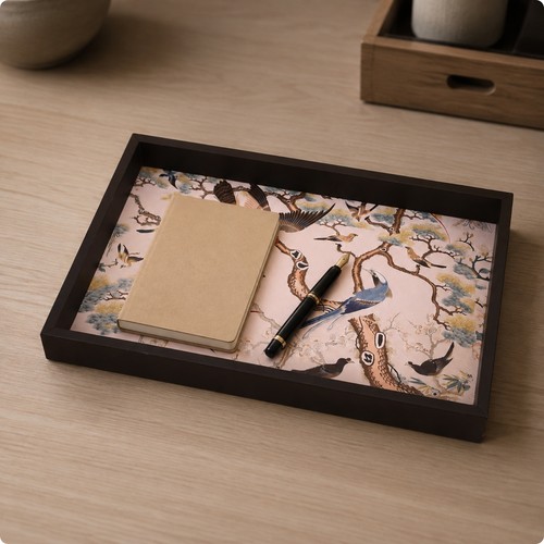 Decorative storage tray - storage, with