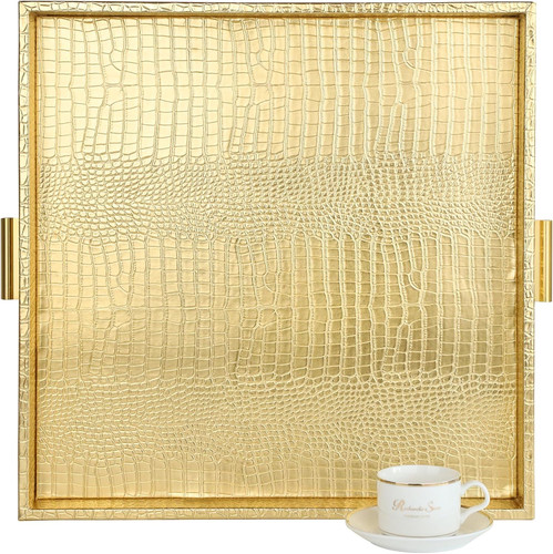 Elegant square faux - square,