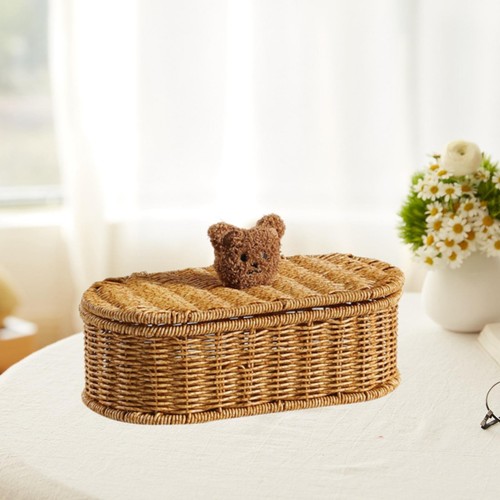 Imitation rattan basket - imitation,