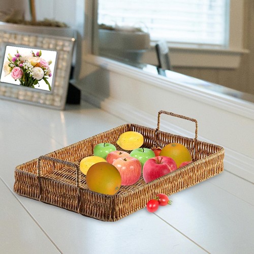 Hand woven serving tray - hand,