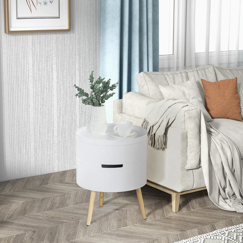 Tier round coffee table side - tier,
