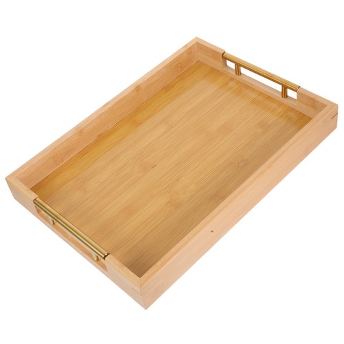 Multipurpose bamboo tray with - multipurpose,